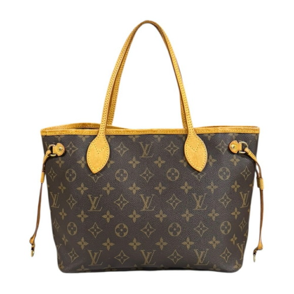 LOUIS VUITTON Brown Monogram Neverfull PM Tote Bag - Picture 1 of 16